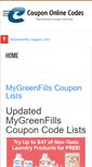 Mobile Screenshot of coupononlinecodes.net