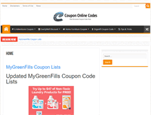 Tablet Screenshot of coupononlinecodes.net